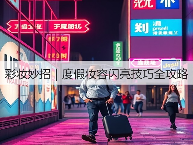 彩妆妙招｜度假妆容闪亮技巧全攻略(图3)