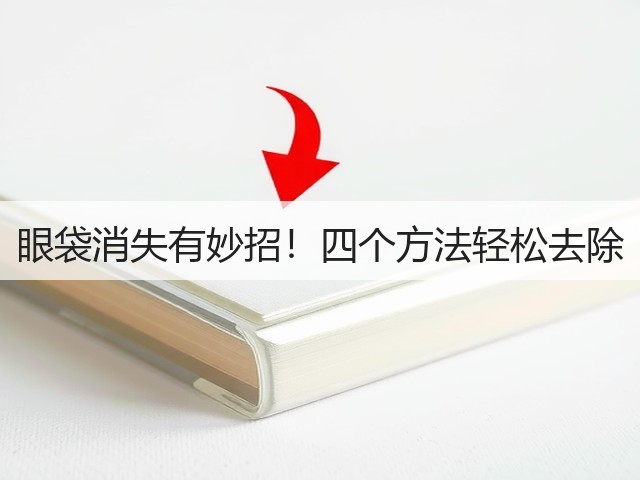 眼袋消失有妙招！四个方法轻松去除(图1)