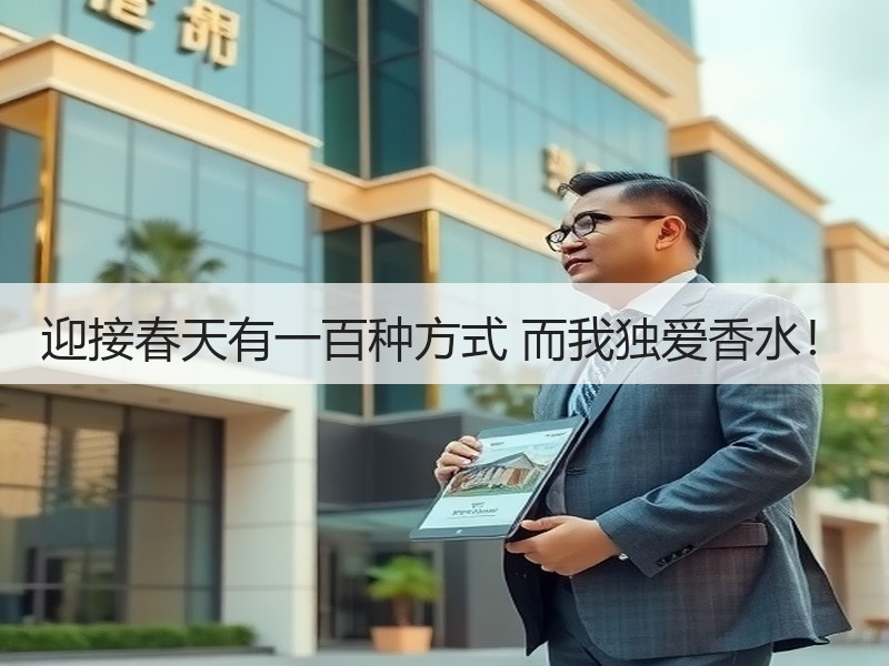 迎接春天有一百种方式 而我独爱香水！