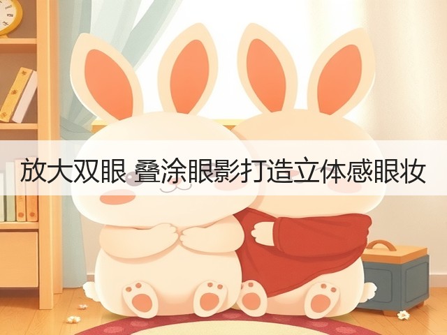 放大双眼 叠涂眼影打造立体感眼妆(图3) 放大双眼 叠涂眼影打造立体感眼妆(图3)