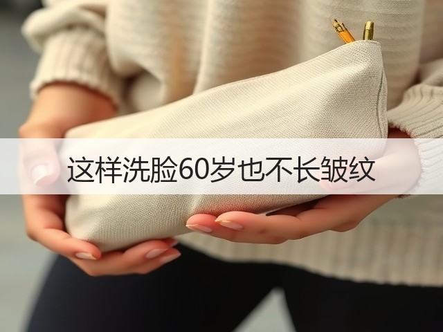 这样洗脸60岁也不长皱纹(图3) 这样洗脸60岁也不长皱纹(图3)