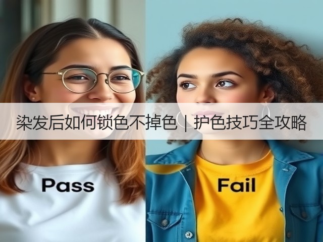 染发后如何锁色不掉色|护色技巧全攻略(图3) 染发后如何锁色不掉色|护色技巧全攻略(图3)