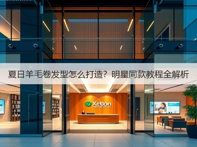 夏日羊毛卷发型怎么打造?明星同款教程全解析(图2) 夏日羊毛卷发型怎么打造?明星同款教程全解析(图2)
