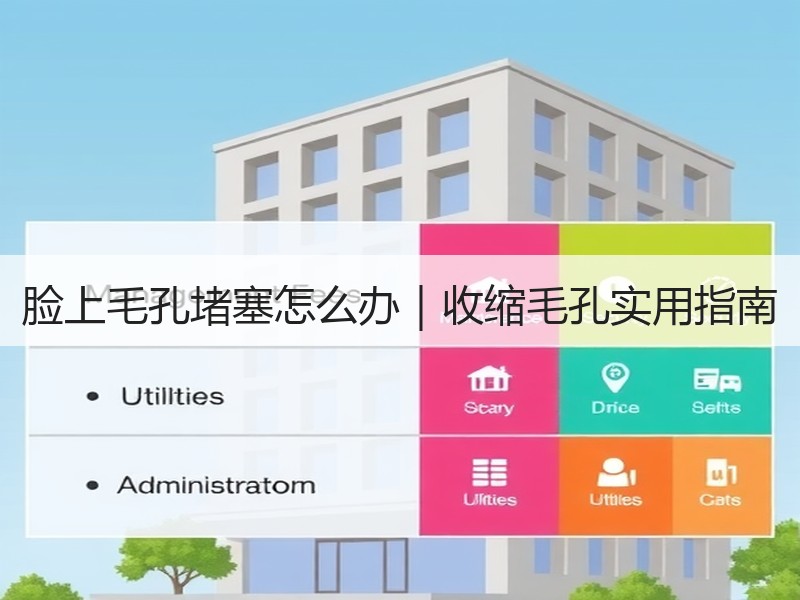脸上毛孔堵塞怎么办｜收缩毛孔实用指南