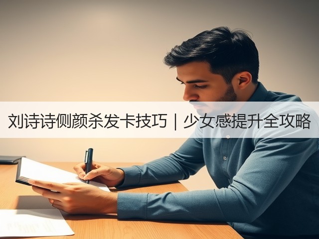 刘诗诗侧颜杀发卡技巧|少女感提升全攻略(图2) 刘诗诗侧颜杀发卡技巧|少女感提升全攻略(图2)