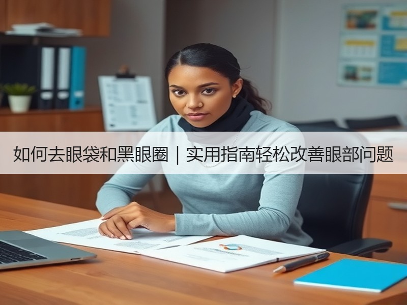 如何去眼袋和黑眼圈｜实用指南轻松改善眼部问题