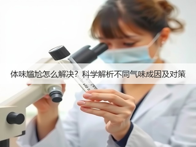 体味尴尬怎么解决？科学解析不同气味成因及对策(图2)