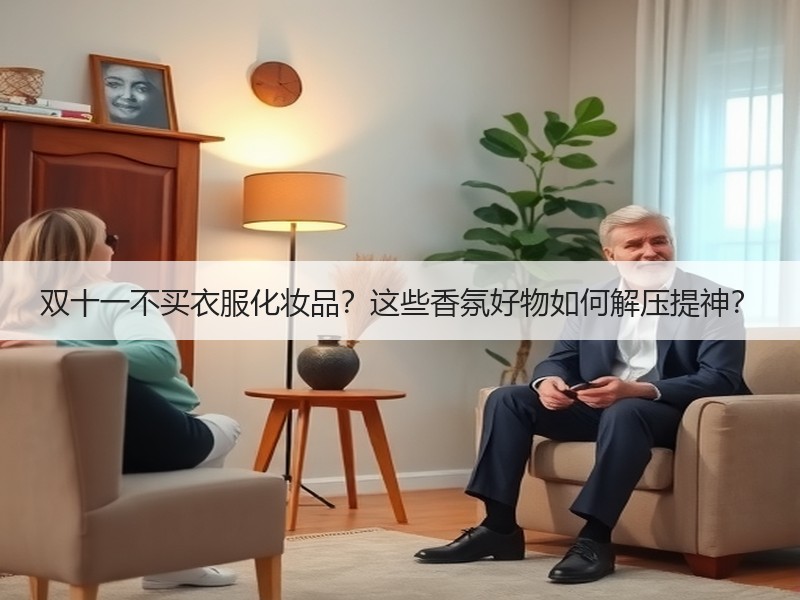 双十一不买衣服化妆品？这些香氛好物如何解压提神？