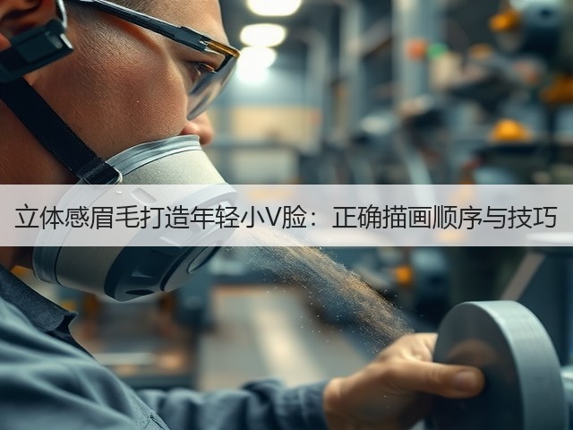 立体感眉毛打造年轻小V脸：正确描画顺序与技巧(图1)