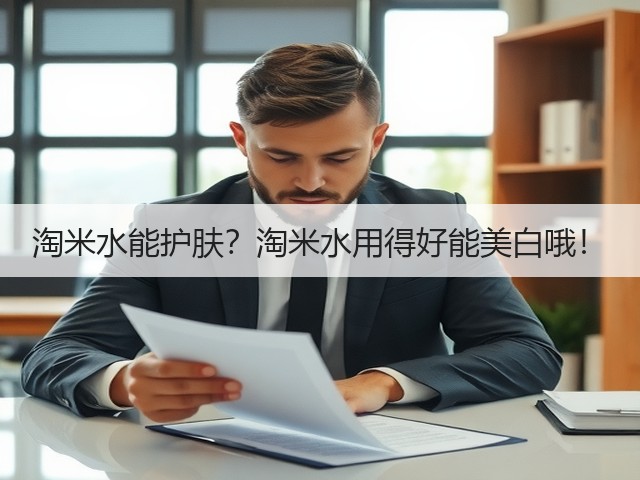 淘米水能护肤？淘米水用得好能美白哦！(图3)