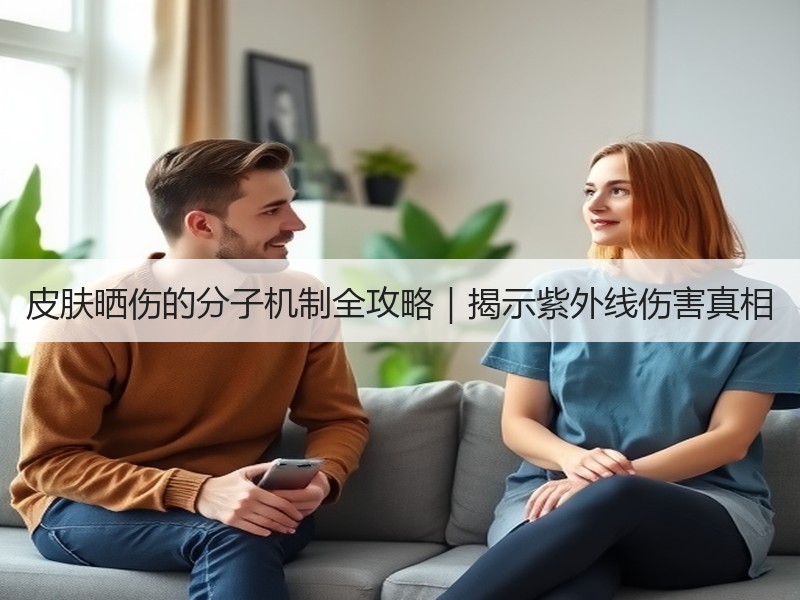 皮肤晒伤的分子机制全攻略｜揭示紫外线伤害真相