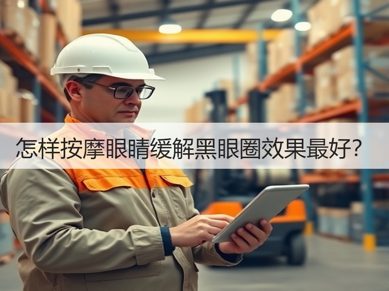 怎样按摩眼睛缓解黑眼圈效果最好？