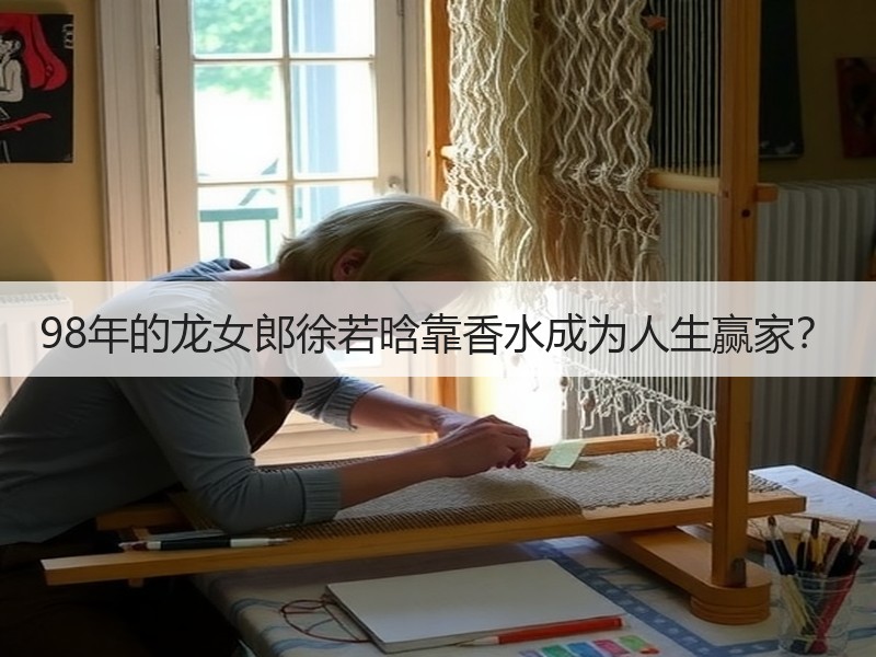 98年的龙女郎徐若晗靠香水成为人生赢家？