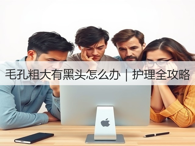 毛孔粗大有黑头怎么办|护理全攻略(图1) 毛孔粗大有黑头怎么办|护理全攻略(图1)