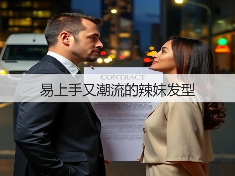 易上手又潮流的辣妹发型