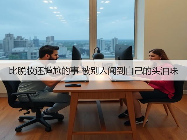 比脱妆还尴尬的事 被别人闻到自己的头油味(图1)