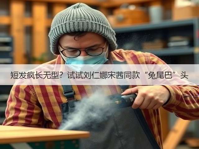 短发疯长无型？试试刘仁娜宋茜同款“兔尾巴”头(图3)