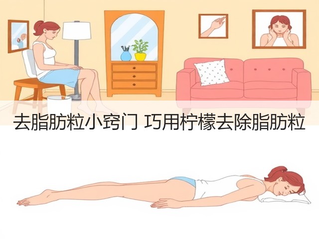 去脂肪粒小窍门 巧用柠檬去除脂肪粒(图2) 去脂肪粒小窍门 巧用柠檬去除脂肪粒(图2)