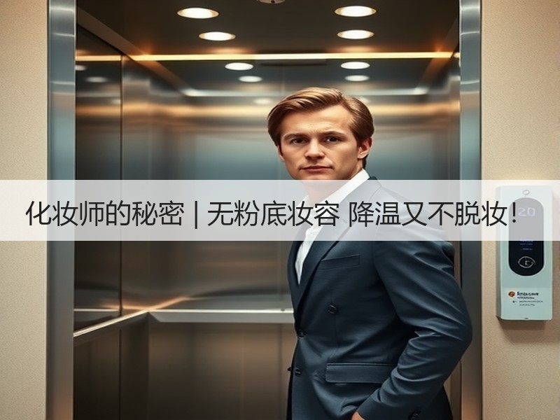 化妆师的秘密 | 无粉底妆容 降温又不脱妆！