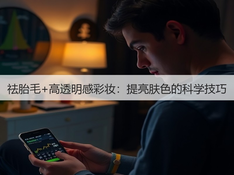 祛胎毛+高透明感彩妆：提亮肤色的科学技巧