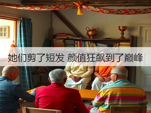 她们剪了短发 颜值狂飙到了巅峰(图1)