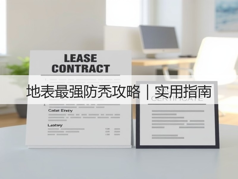 地表最强防秃攻略｜实用指南