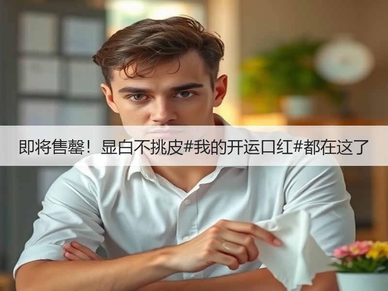 即将售罄！显白不挑皮#我的开运口红#都在这了