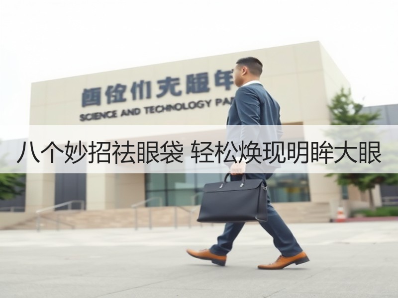八个妙招祛眼袋 轻松焕现明眸大眼