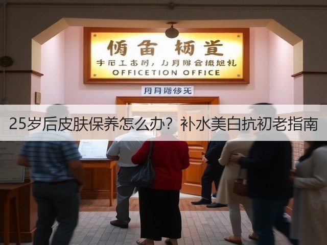 25岁后皮肤保养怎么办?补水美白抗初老指南(图1) 25岁后皮肤保养怎么办?补水美白抗初老指南(图1)