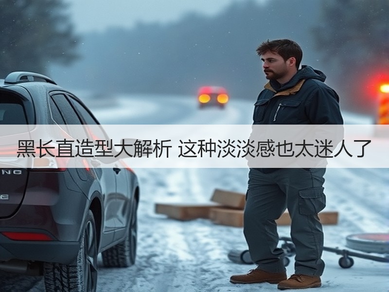 黑长直造型大解析 这种淡淡感也太迷人了