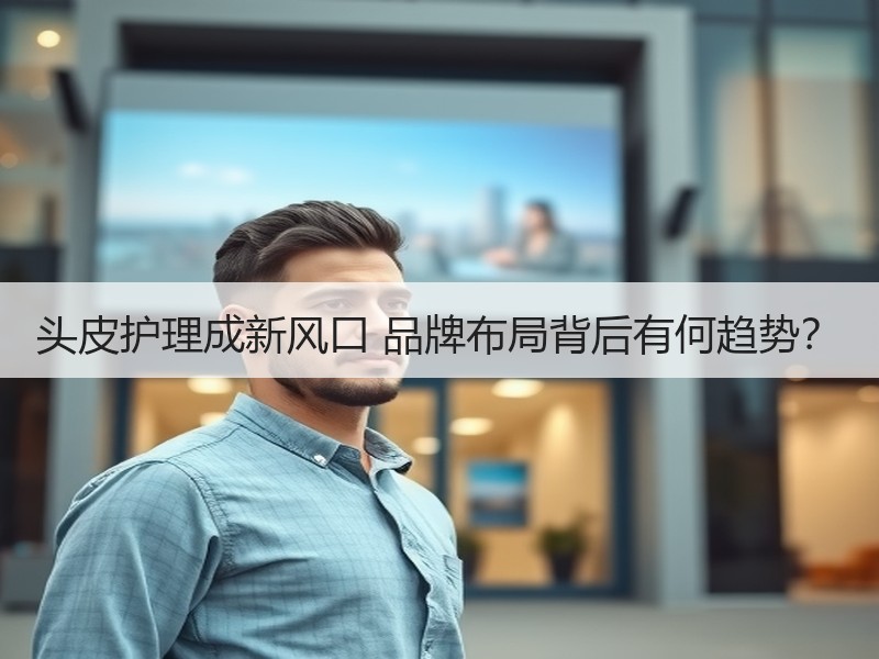 头皮护理成新风口 品牌布局背后有何趋势？