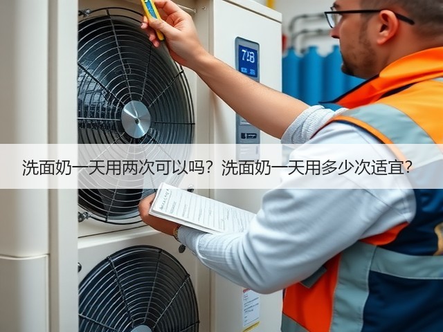 洗面奶一天用两次可以吗？洗面奶一天用多少次适宜？(图2)