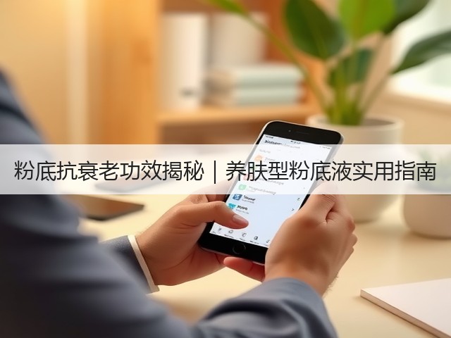 粉底抗衰老功效揭秘|养肤型粉底液实用指南(图2) 粉底抗衰老功效揭秘|养肤型粉底液实用指南(图2)