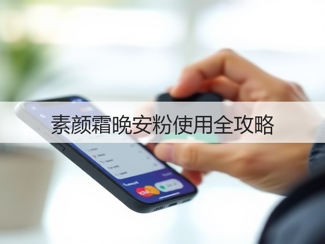 素颜霜晚安粉使用全攻略(图3)