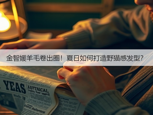 金智媛羊毛卷出圈!夏日如何打造野猫感发型?(图3) 金智媛羊毛卷出圈!夏日如何打造野猫感发型?(图3)