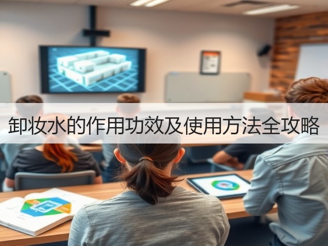 卸妆水的作用功效及使用方法全攻略(图1)