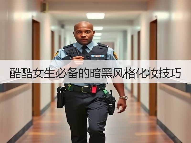 酷酷女生必备的暗黑风格化妆技巧