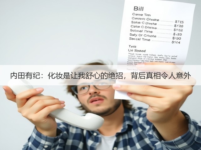 内田有纪：化妆是让我舒心的绝招，背后真相令人意外(图1)