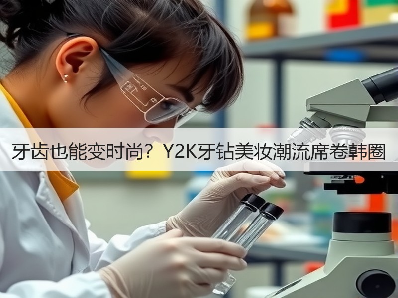 牙齿也能变时尚？Y2K牙钻美妆潮流席卷韩圈