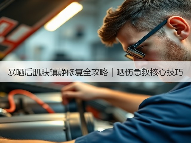 暴晒后肌肤镇静修复全攻略|晒伤急救核心技巧(图3) 暴晒后肌肤镇静修复全攻略|晒伤急救核心技巧(图3)