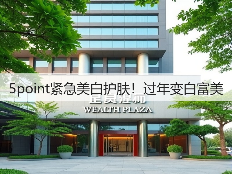 5point紧急美白护肤！过年变白富美