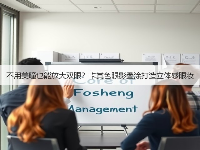 不用美瞳也能放大双眼?卡其色眼影叠涂打造立体感眼妆(图2) 不用美瞳也能放大双眼?卡其色眼影叠涂打造立体感眼妆(图2)
