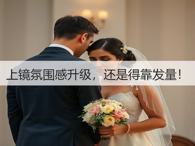 上镜氛围感升级，还是得靠发量！(图3)