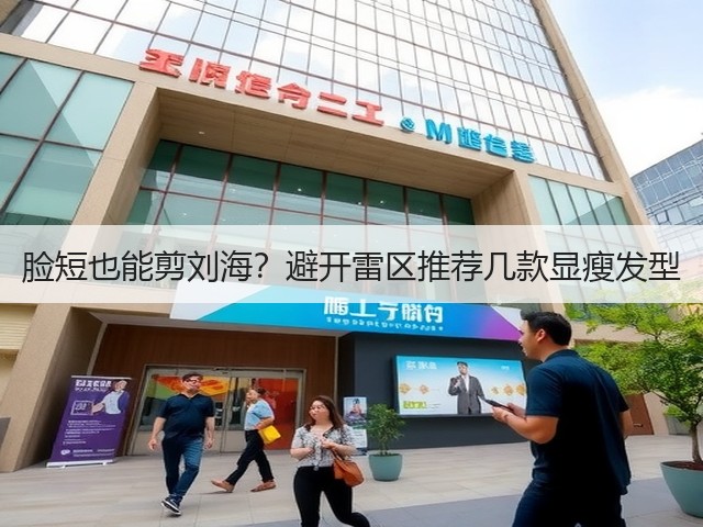 脸短也能剪刘海?避开雷区推荐几款显瘦发型(图2) 脸短也能剪刘海?避开雷区推荐几款显瘦发型(图2)