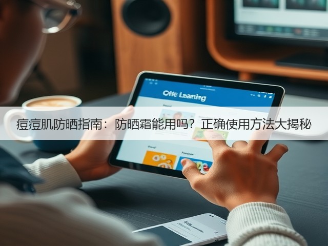 痘痘肌防晒指南：防晒霜能用吗？正确使用方法大揭秘(图3)
