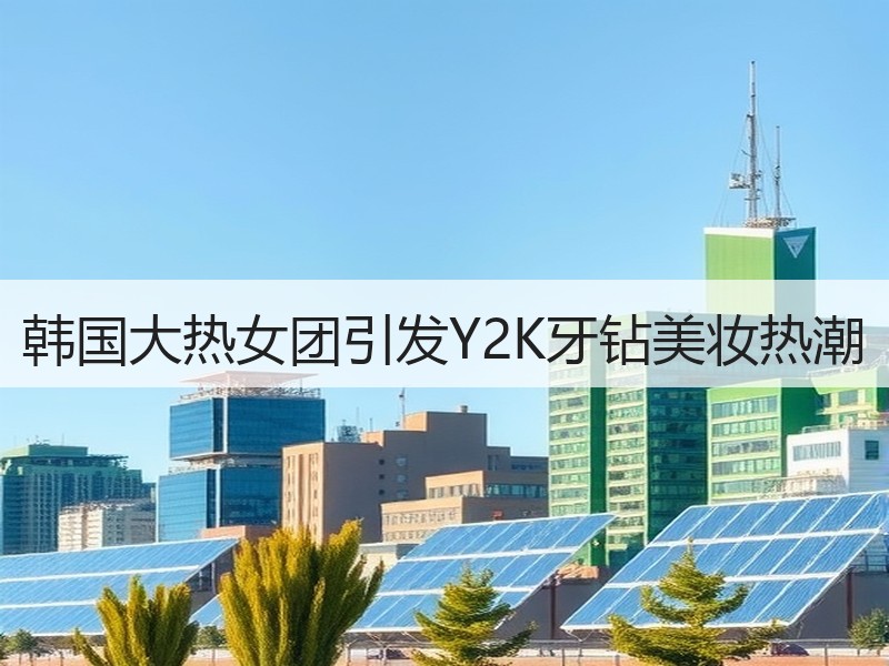 韩国大热女团引发Y2K牙钻美妆热潮