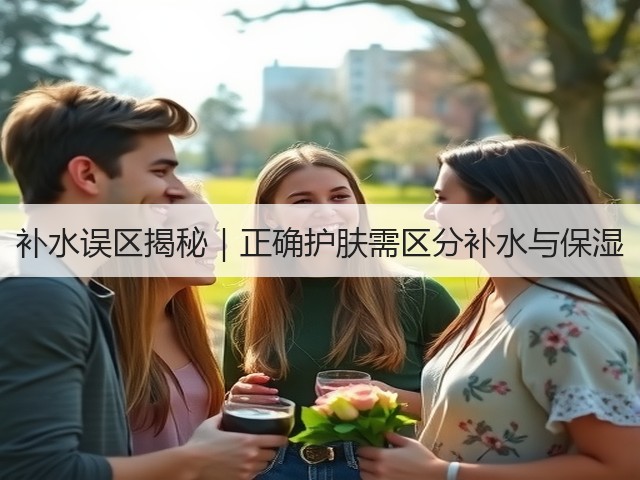 补水误区揭秘|正确护肤需区分补水与保湿(图2) 补水误区揭秘|正确护肤需区分补水与保湿(图2)