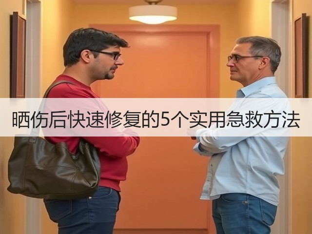 晒伤后快速修复的5个实用急救方法(图1) 晒伤后快速修复的5个实用急救方法(图1)