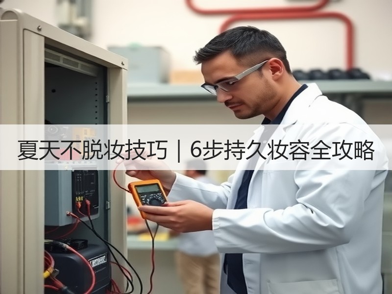 夏天不脱妆技巧｜6步持久妆容全攻略