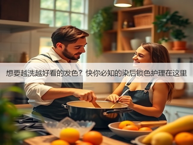 想要越洗越好看的发色?快你必知的染后锁色护理在这里(图2) 想要越洗越好看的发色?快你必知的染后锁色护理在这里(图2)